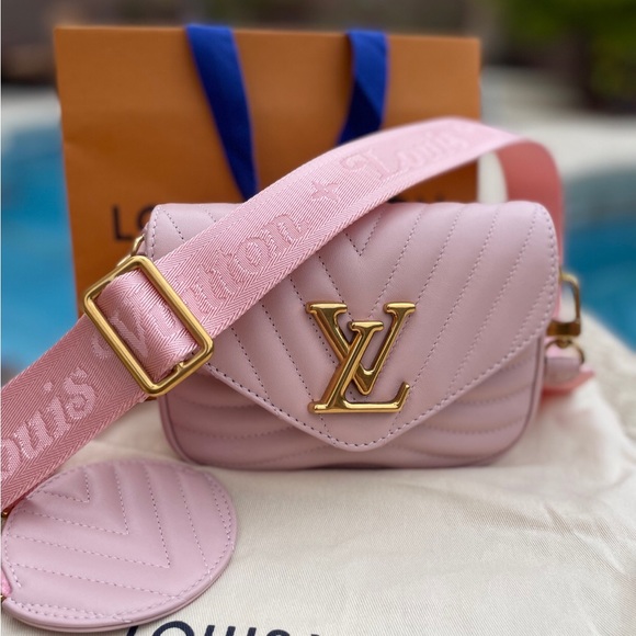 Louis Vuitton Wave Multi-Pochette Crossbody( Rose Ballerina) - Picture 6 of 11